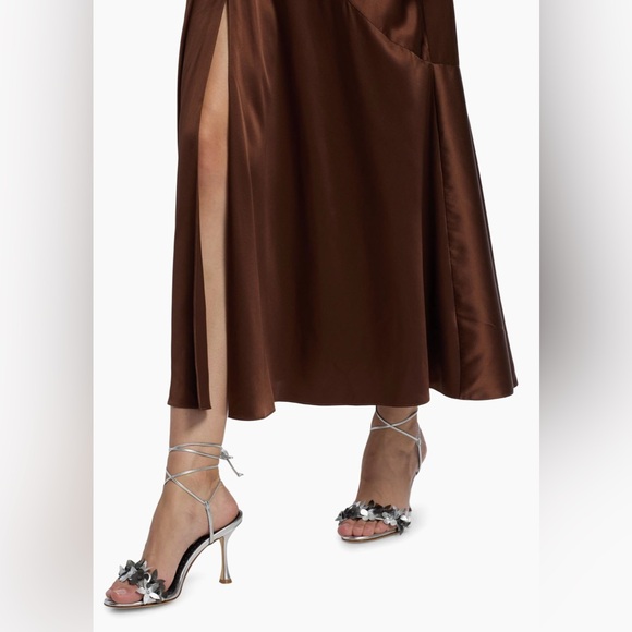 Cinq a Sept Kordyn Bias-Cut Midi-Dress - Picture 5 of 8